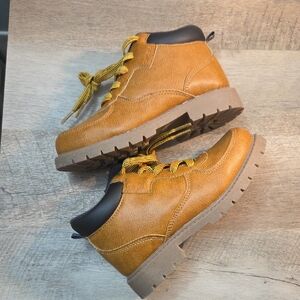CARTER'S little boy mid cut work boots